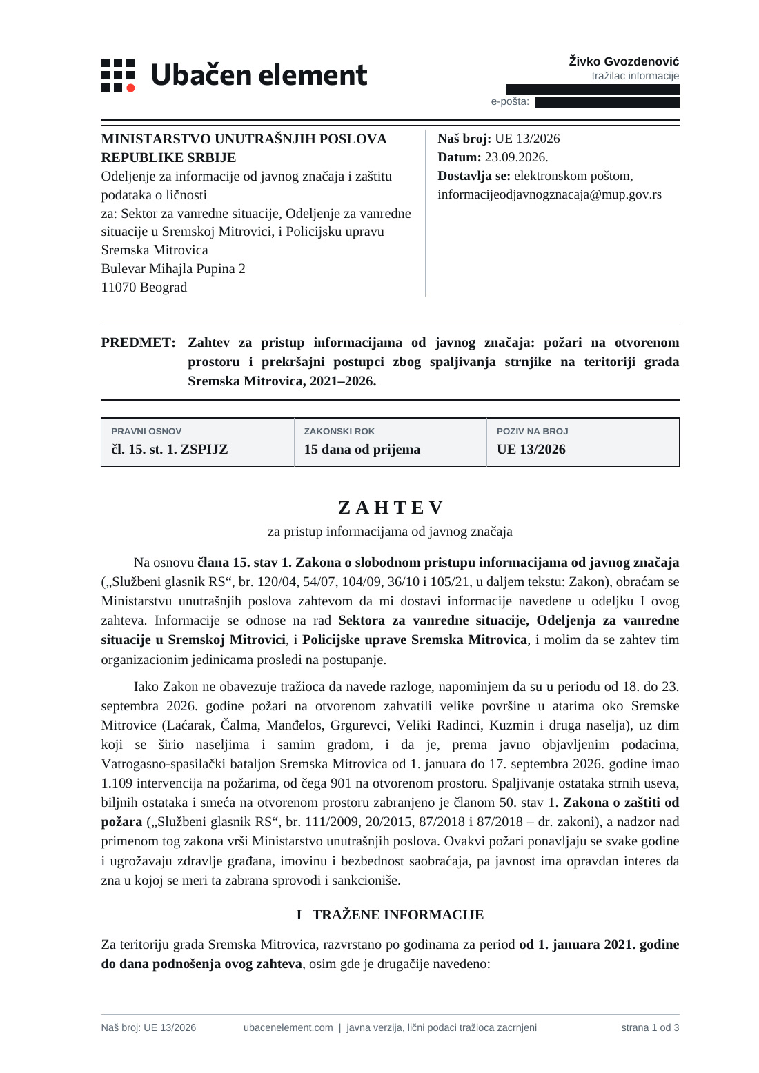 Strana 1 dokumenta D41
