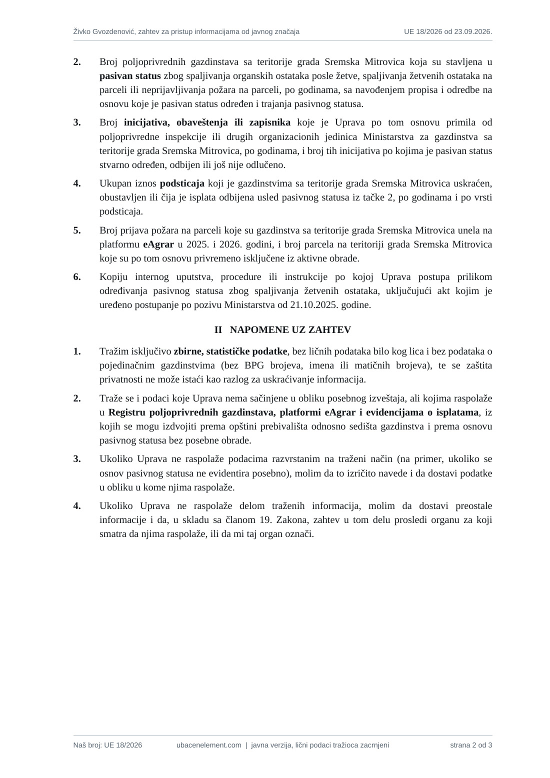 Strana 2 dokumenta D46